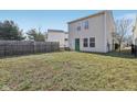 Spacious backyard, perfect for outdoor activities and entertaining guests at 6663 Black Antler Cir, Indianapolis, IN 46217