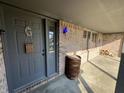 Inviting front porch with rustic decor elements at 7020 Bloomfield Dr, Indianapolis, IN 46259