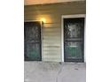 Two intricate security doors offering enhanced protection and aesthetic appeal at 550 Sutherland Ave, Indianapolis, IN 46205