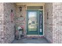 Welcoming front entrance with decorative accents and charming decor, adding a cozy touch to the home at 1667 Decourcy Ct, Franklin, IN 46131