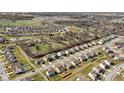 Aerial view of the residential neighborhood at 4213 Katie Ln, Indianapolis, IN 46239