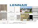 Osborne Trails homesite featuring luxury vinyl plank flooring and Miami Vena kitchen quartz at 19575 Boulder Brook Ln, Westfield, IN 46074