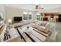 Inviting living room with stylish furniture, bright windows, and an open layout at 10719 Crackling Dr, Indianapolis, IN 46259