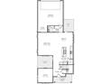 Layout featuring a flowing floor plan, including a garage, great room, kitchen, and covered porch at 9184 Anthem Ave, Plainfield, IN 46168