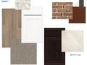 Showcasing luxurious interior finishes including flooring, cabinetry, and tile at 8710 Hollander Dr, Camby, IN 46113