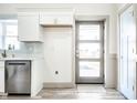 Beautiful kitchen featuring stainless steel appliances and access to backyard at 2361 Southeastern Ave, Indianapolis, IN 46201