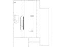 Floor plan of unfinished basement with bathroom and stairs, offering potential for customization at 6794 Renoir Way, Avon, IN 46123