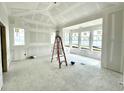 Future sunroom with a vaulted ceiling and multiple windows providing ample natural light at 1463 Crosstie Cir, Westfield, IN 46074