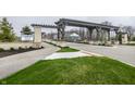 A beautiful entrance to the Osborne Trails of Westfield community at 19668 Mcdonald Pl, Westfield, IN 46074