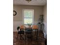 Cozy dining area with natural light and neutral wall color at 351 N Smart St, Greenwood, IN 46142
