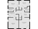A floor plan of the home shows bedrooms, bathrooms, a kitchen, a living room, and laundry room at 2429 N Arsenal Ave, Indianapolis, IN 46218