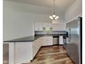 Modern kitchen with stainless steel appliances and sleek countertops at 12334 Buckley Blvd, Indianapolis, IN 46229