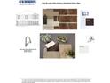 Selection of interior design elements including cabinets, paint, fixtures and flooring at 1378 Foxtail Ln, Greenwood, IN 46143