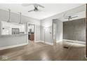 Spacious living room with hardwood floors and an open layout at 2006 Lexington Ave, Indianapolis, IN 46203