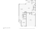 Layout of the first floor featuring kitchen, living room, dining, garage, and breakfast nook at 4941 Oak Hill Dr, Lebanon, IN 46052
