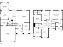 Detailed floorplan showcasing the layout of the home with multiple bedrooms, living areas, kitchen, and sun room at 1455 Bigleaf Dr, Sheridan, IN 46069