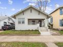 Charming single-Gathering home with a manicured lawn and inviting porch steps at 270 W Broadway St, Shelbyville, IN 46176
