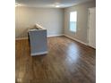 Open living area with wood floors, neutral paint, and great natural light at 2968 N Gale St, Indianapolis, IN 46218
