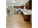 Functional kitchen with stainless steel appliances and ample counter space at 439 Pleasantview Dr, Greenwood, IN 46142