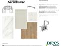 Modern farmhouse bathroom design with white cabinets, quartz countertops, and chrome fixtures at 141 Creststone Blvd, Westfield, IN 46074