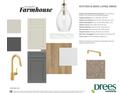 Kitchen and living space showcasing white cabinets, quartz countertops, and stylish fixtures and carpet at 141 Creststone Blvd, Westfield, IN 46074