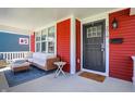 Inviting front porch with comfortable seating and charming details, perfect for relaxing outdoors at 2018 Cornell Ave, Indianapolis, IN 46202