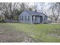View of the home featuring a spacious yard, offering ample space for outdoor activities at 4342 Lasalle St, Indianapolis, IN 46205