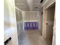 Bathroom with exposed plumbing ready for fixtures at 3309 Godby Dr, Sheridan, IN 46069
