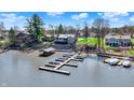 Waterfront property featuring boat docks and piers for easy lake access at 1280 Casco Bay Cir, Cicero, IN 46034