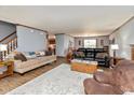 Comfortable living room area showcasing open floor plan and natural light at 464 Hummingbird Ln, Whiteland, IN 46184