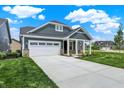 Beautiful single-Gathering home showcasing a spacious driveway and well-maintained lawn at 19113 River Jordan Pass, Westfield, IN 46074