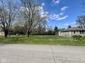 View of the house with a chain link fence, manicured yard, and street view at 1710 Stevenson St, Indianapolis, IN 46228