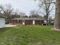 View of backyard featuring a grassy area at 5209 S Bancroft St, Indianapolis, IN 46237
