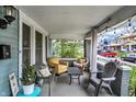 Cozy front porch featuring comfortable seating and decorative touches at 433 Eastern Ave, Indianapolis, IN 46201