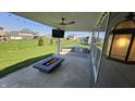Outdoor patio with built in grill and fireplace perfect for Gathering time and outdoor entertaining at 14878 Horse Branch Way, Fishers, IN 46040