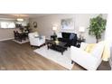 Cozy living room featuring stylish furniture and ample natural light at 12678 Brewton St, Fishers, IN 46038