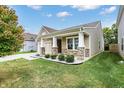 Beautifully landscaped single-Gathering home featuring well-maintained lawn and attractive neutral exterior at 6103 Pebblebrooke Rd, Whitestown, IN 46075