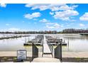 Waterfront property featuring private docks and boat slips available exclusively for residents at 20971 Shoreline Ct # 306, Noblesville, IN 46062