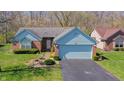 Attractive home with lovely landscaping in a well-maintained neighborhood at 5708 Crystal Bay W Dr, Plainfield, IN 46168