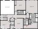 Second floor plan including bedrooms, bathrooms, laundry, and owner's suite at 1094 Christopher Ct, Greenwood, IN 46143