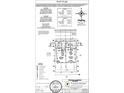 Plot plan including dimensions of lot 133 and 134 along with surrounding streets at 2249 Aviary Ln, Danville, IN 46122