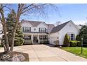 Beautiful two-story home featuring a well-maintained lawn and attached garage, showcasing curb appeal at 16726 Blackbird Ct, Noblesville, IN 46060