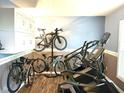 Home gym equipped with modern exercise equipment and plenty of space at 13766 Heatherfield Dr, Fishers, IN 46038