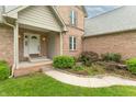 Charming front entrance with well-kept landscaping and inviting walkway at 801 Echo Trl, Martinsville, IN 46151