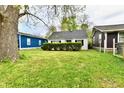 Charming one-story home featuring a well-maintained lawn and mature trees offering ample shade at 3109 Forest Manor Ave, Indianapolis, IN 46218