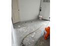 Unfinished room showing freshly painted walls and multiple doorways at 1439 Elm St, Martinsville, IN 46151