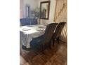 Elegant dining room with a formal table setting and decorative window treatments at 8950 E 45Th St, Indianapolis, IN 46226