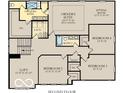 A second-floor layout featuring an owner's suite, three bedrooms, a loft, and two baths at 11641 Aubrey Ln, Fishers, IN 46040