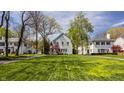 Expansive front lawn highlighting the property's curb appeal at 4134 N Pennsylvania St, Indianapolis, IN 46205