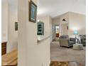 Open living room with neutral walls, plush seating, and an inviting atmosphere at 8120 Glenwillow Ln # 206, Indianapolis, IN 46278